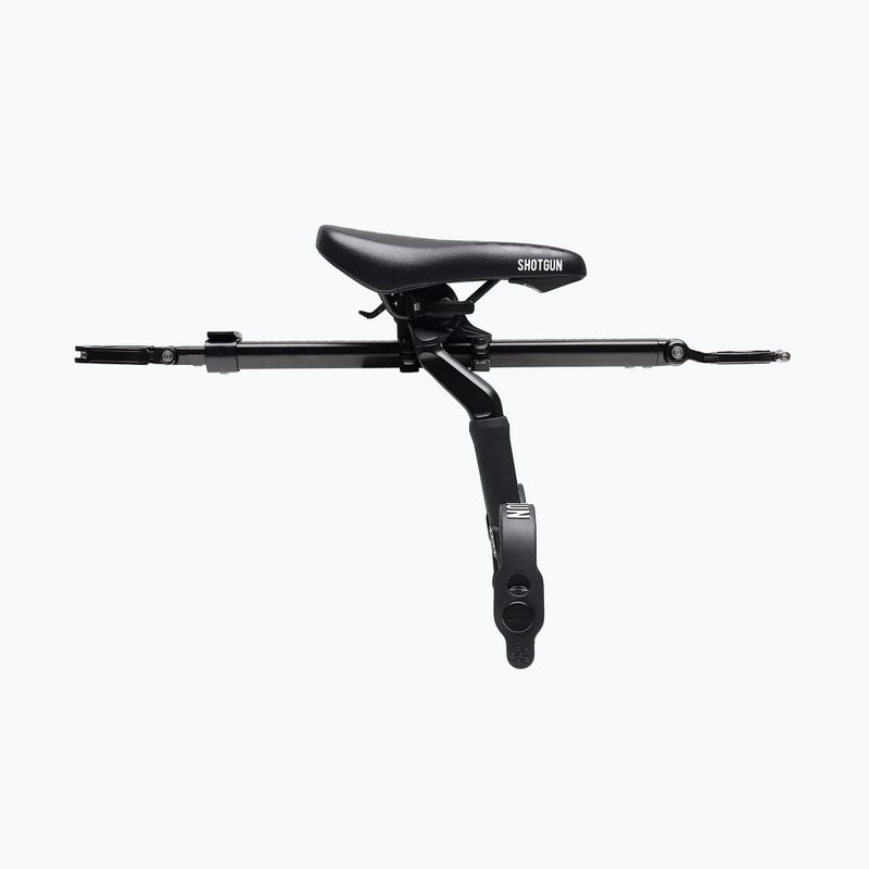 Detské sedlo s rámom SHOTGUN Pro čierne SG-04