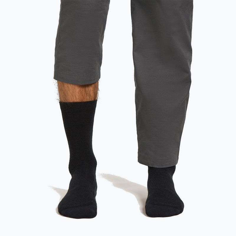 Pánske ponožky Icebreaker Merino Lifestyle Light Crew black 3