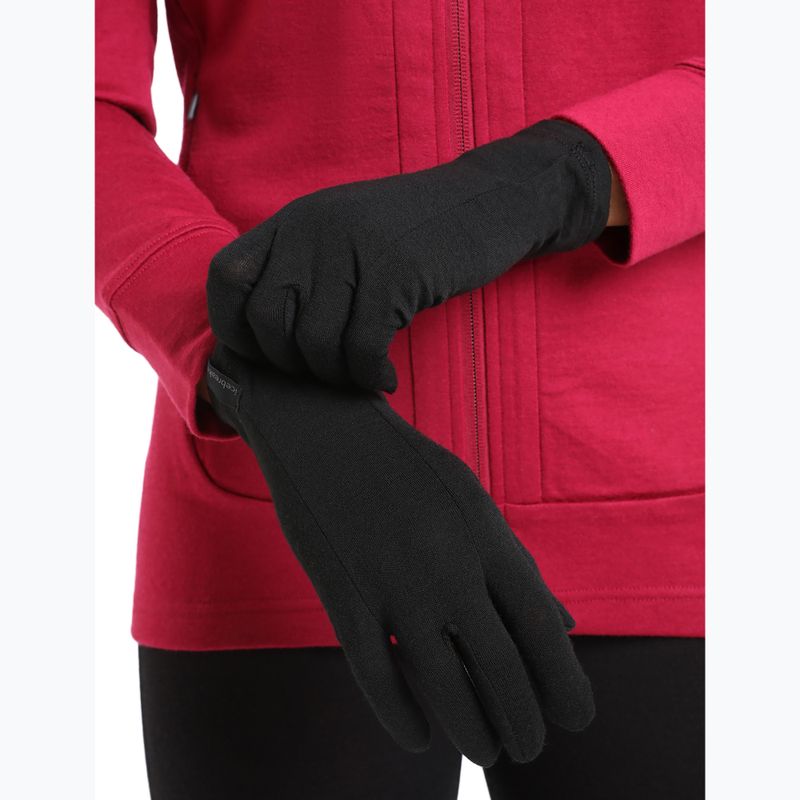 Rukavičky Icebreaker 200 Oasis Glove Liners black 3
