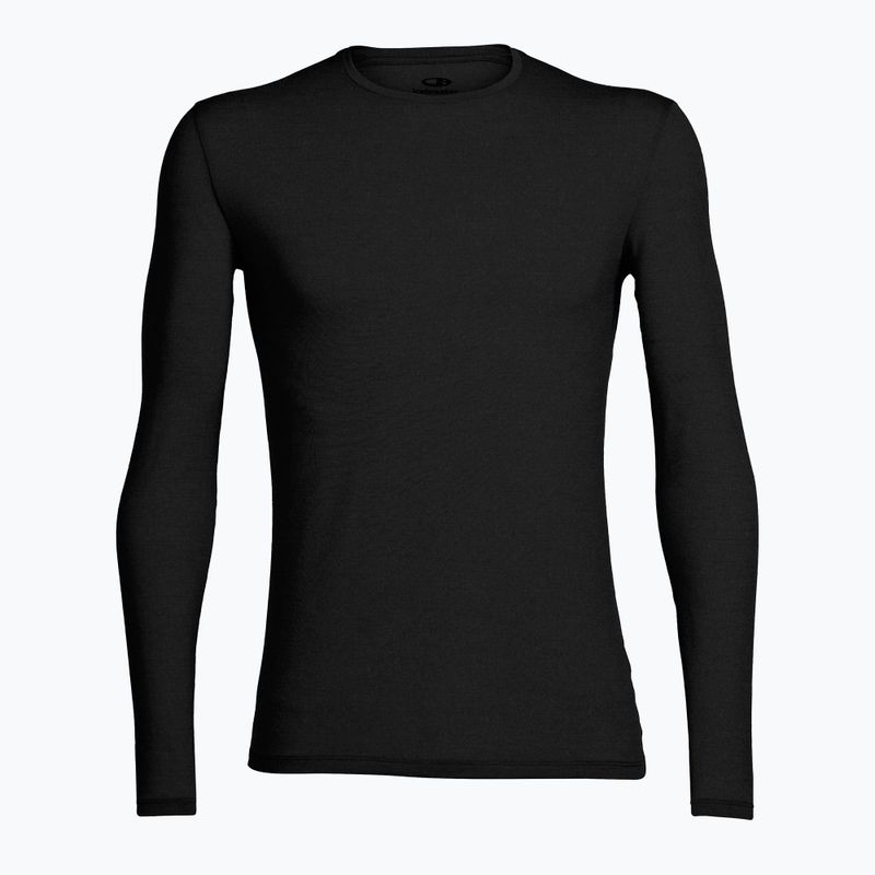 Pánska termoaktívna mikina icebreaker Merino 150 Anatomica Crewe black 7