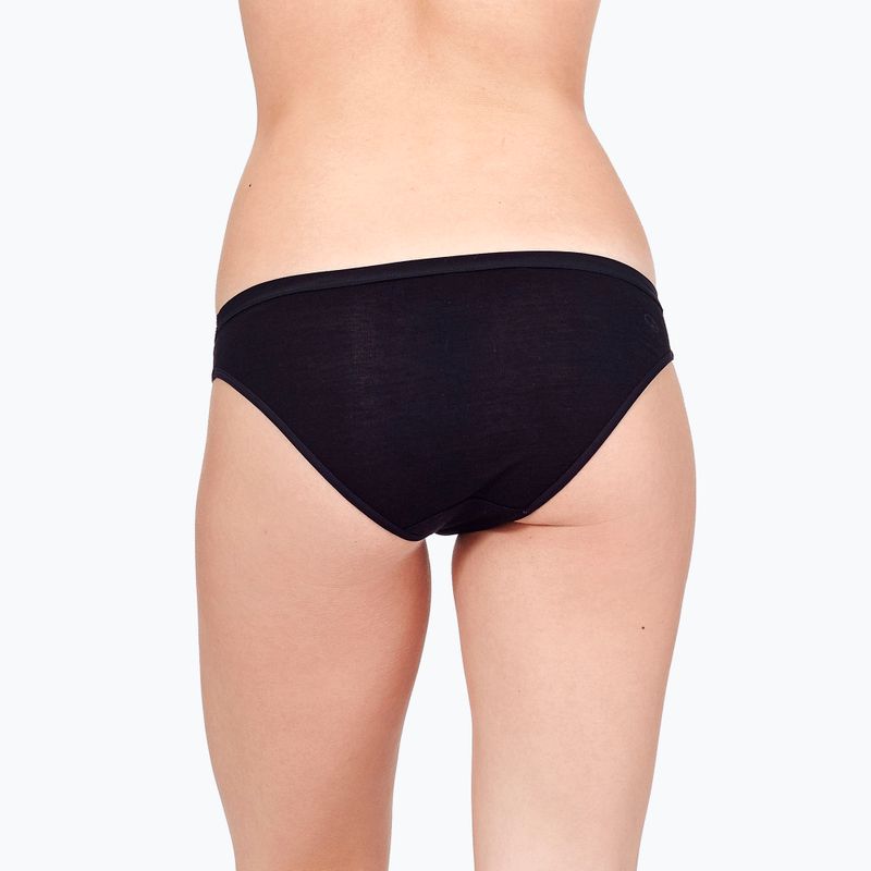 Dámske termoprádlo Icebreaker Siren Bikini black 6