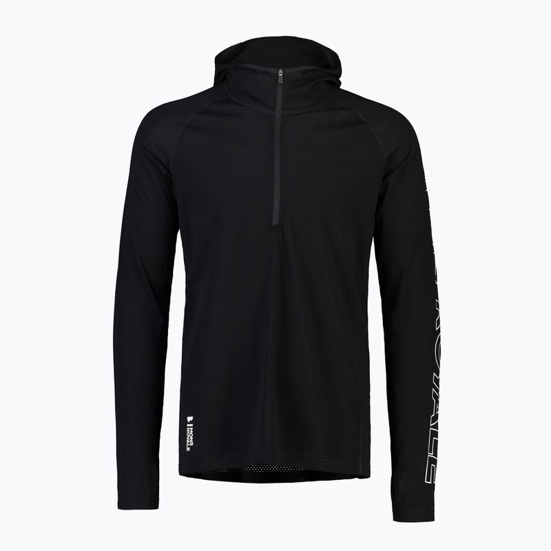 Pánska termo mikina Mons Royale Temple Tech Hood black 5