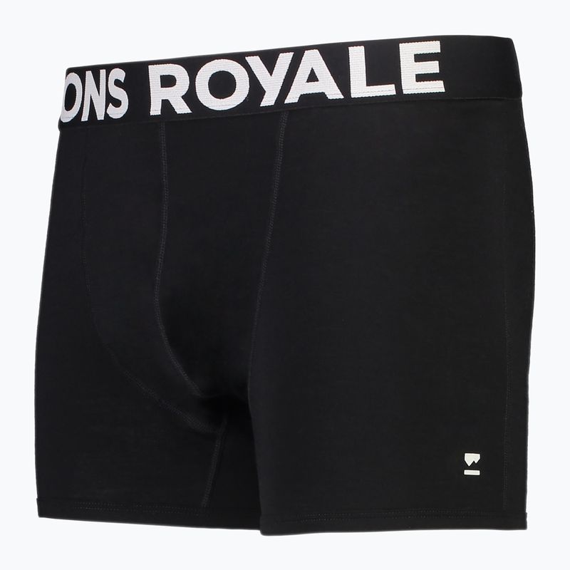 Pánske termo boxerky Mons Royale Hold 'em Shorty Merino black 2