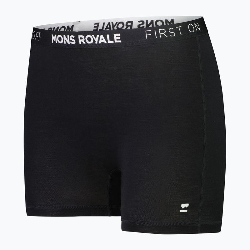 Dámske termo boxerky Mons Royale Hannah Merino Hot black 2