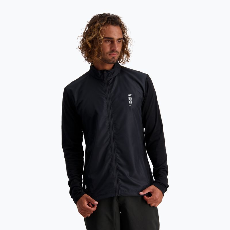 Pánska mikina Mons Royale Redwood Wind Jersey black
