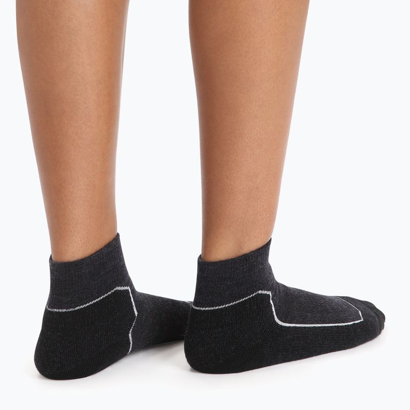 Dámske turistické ponožky Icebreaker Hike+ Light Mini grey 105098 3