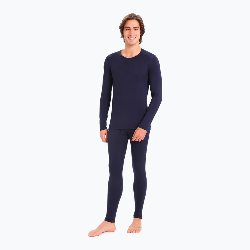 Pánske termo nohavice 200 Oasis W/Fly 400 navy blue IB1043704231 2