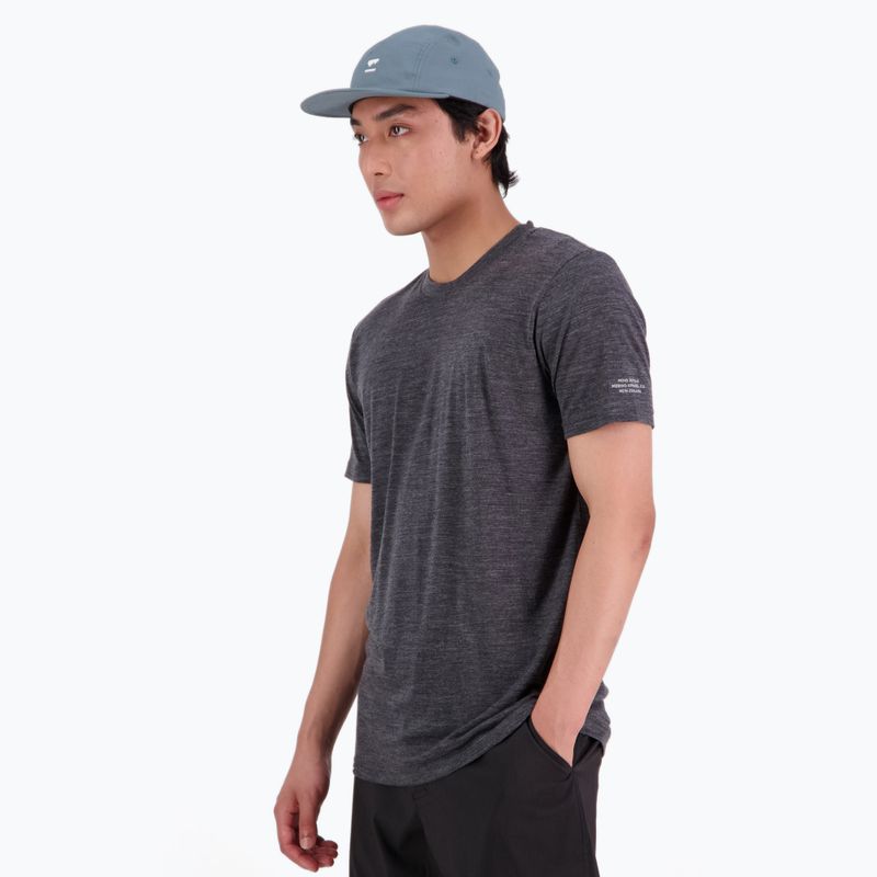 Pánske termo tričko Mons Royale Zephyr Tencel smoke 4