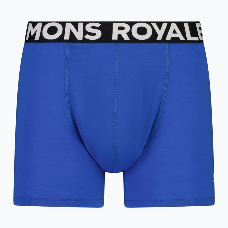 Pánske termo boxerky Mons Royale Hold 'em Shorty Merino cobalt