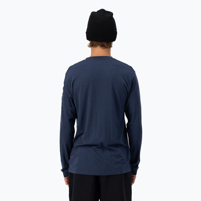 Pánsky termoaktívny longsleeve  Mons Royale Icon midnight 3