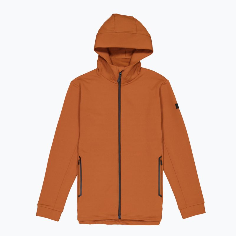 Pánska mikina Mons Royale Arcadia Merino Fleece Hoody ginger 6