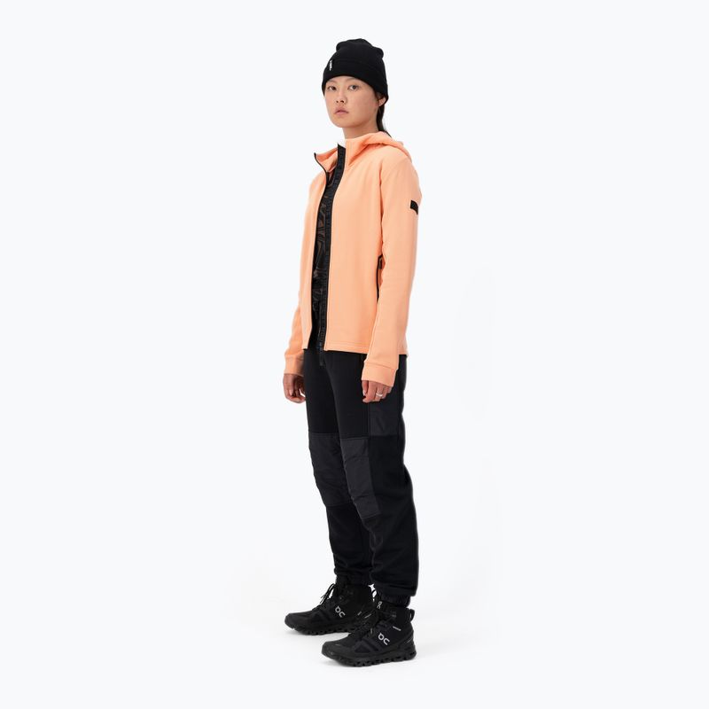 Dámska mikina Mons Royale Arcadia Merino Fleece Hoody melon 2
