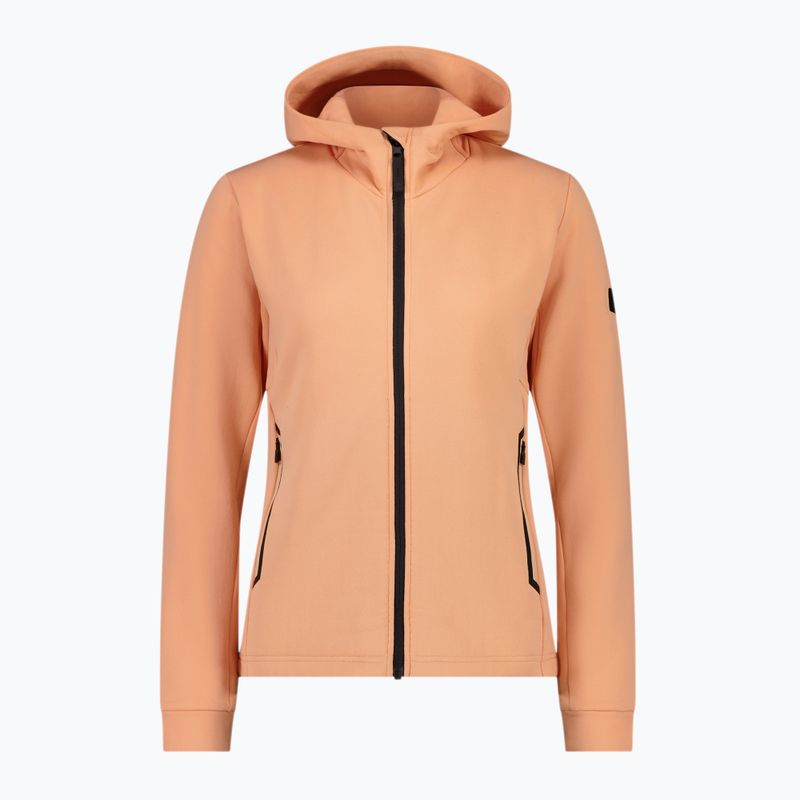 Dámska mikina Mons Royale Arcadia Merino Fleece Hoody melon 5