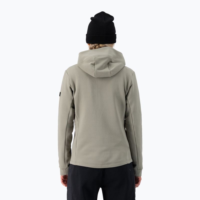 Dámska mikina Mons Royale Arcadia Merino Fleece Hoody dried sage 3