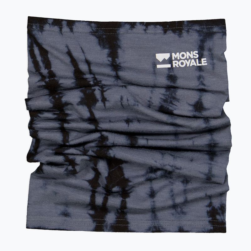 Nákrčník Mons Royale Daily Dose Merino grey tie dye