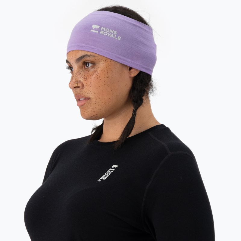 Čelenka Mons Royale Haines Merino lupin 2