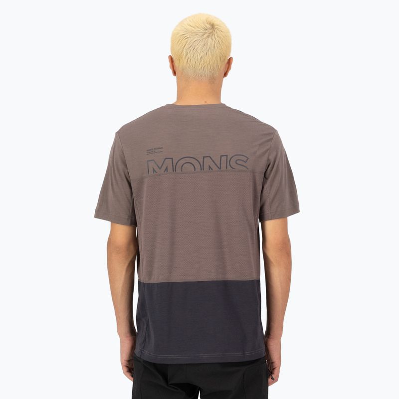 Pánsky cyklistický dres Mons Royale Tarn Merino Iron/9 2