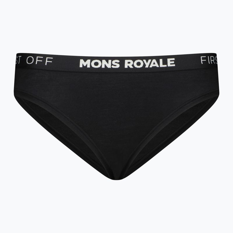 Dámske termo nohavičky Mons Royale Folo Merino Briefs black