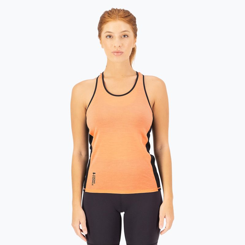 Dámska termoregulačná tričko Mons Royale Bella Merino Tank punch/black