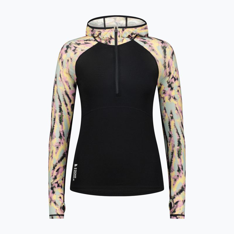 Dámska termo mikina Mons Royale Bella Tech Hood black 3