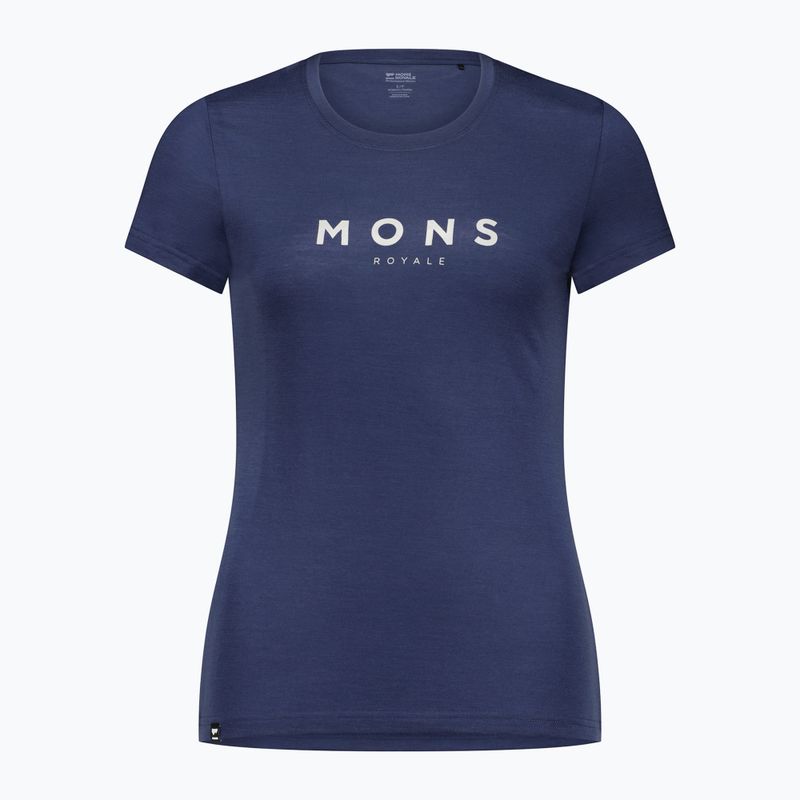 Dámske termo tričko Mons Royale Icon Classic midnight 3