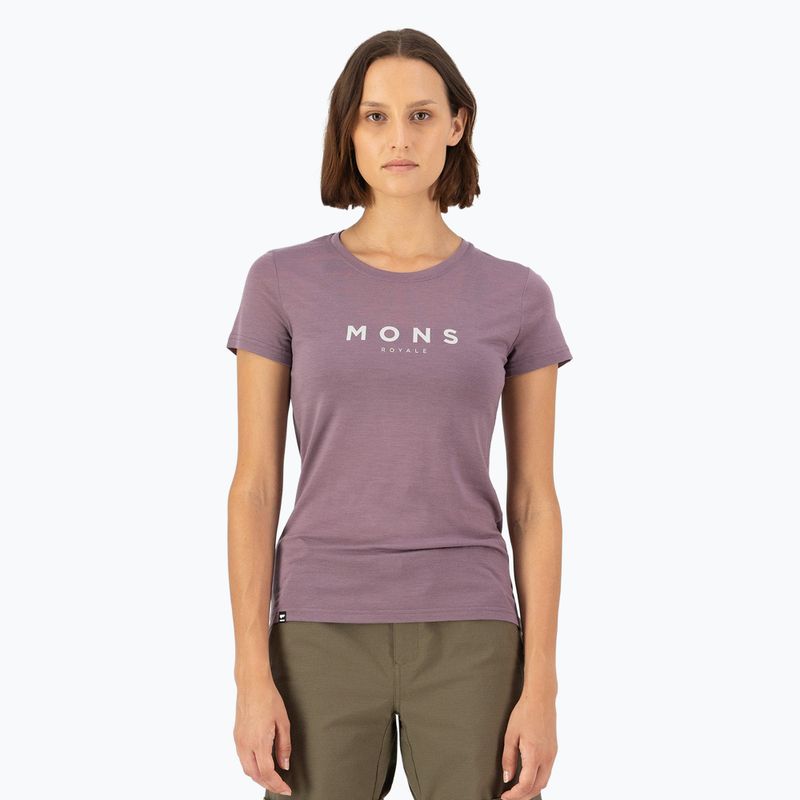 Dámske termo tričko Mons Royale Icon Classic mauve