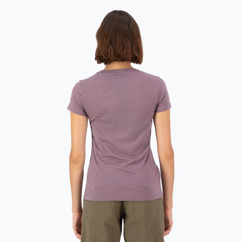Dámske termo tričko Mons Royale Icon Classic mauve 2