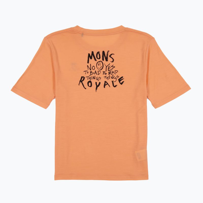 Dámske tričko Mons Royale Icon Relaxed Tee punch 4