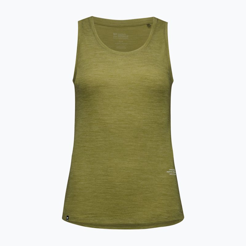 Dámske termoaktívne tielko Mons Royale Zephyr Tencel Tank fern 3