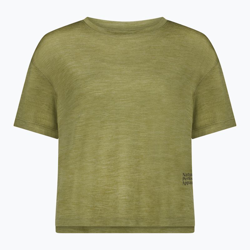Dámske termo tričko Mons Royale Zephyr Tencel Boxy fern 3