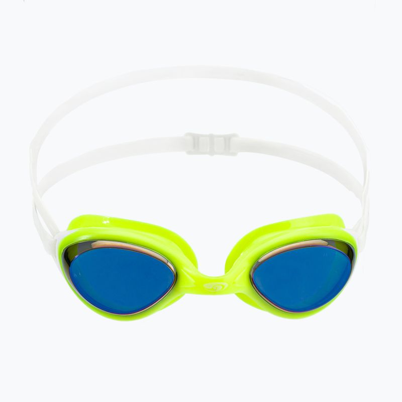BlueSeventy Flow Mirror plavecké okuliare BL310 žlto-modré 2