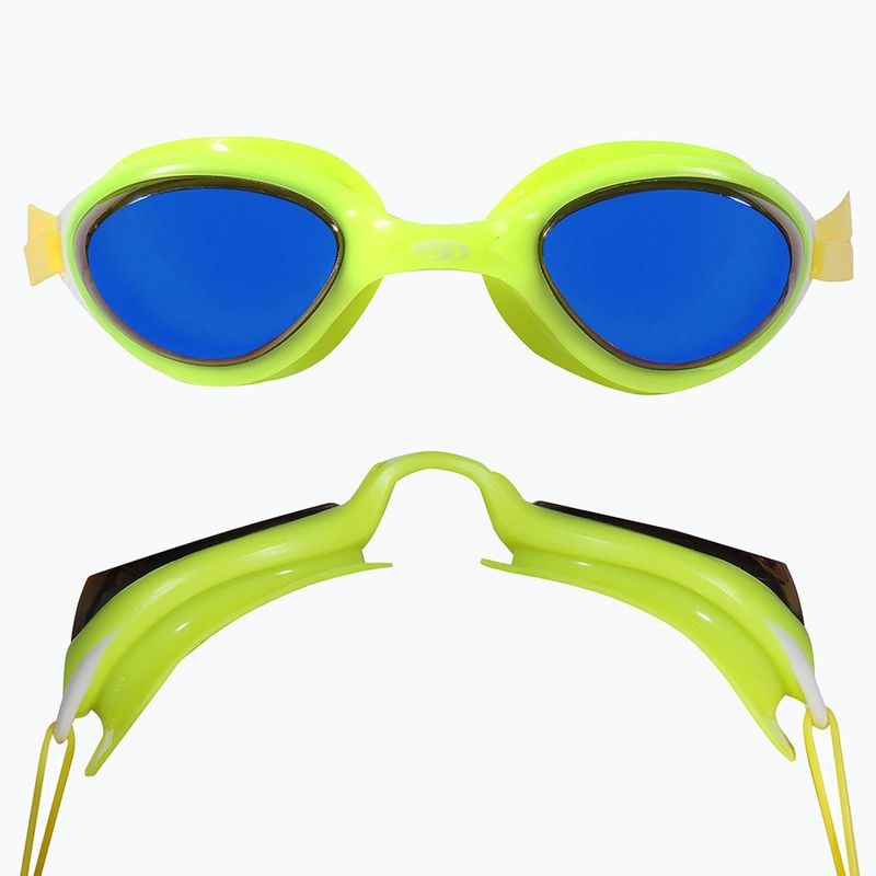 BlueSeventy Flow Mirror plavecké okuliare BL310 žlto-modré 6