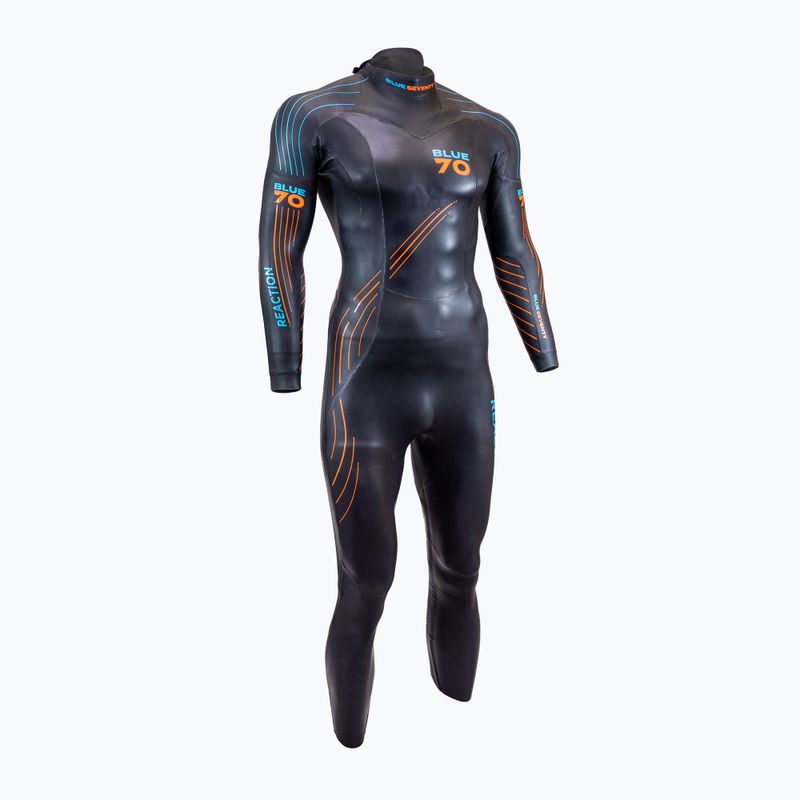 Pánska triatlonová kombinéza BlueSeventy Reaction 2022 BL256 black 3