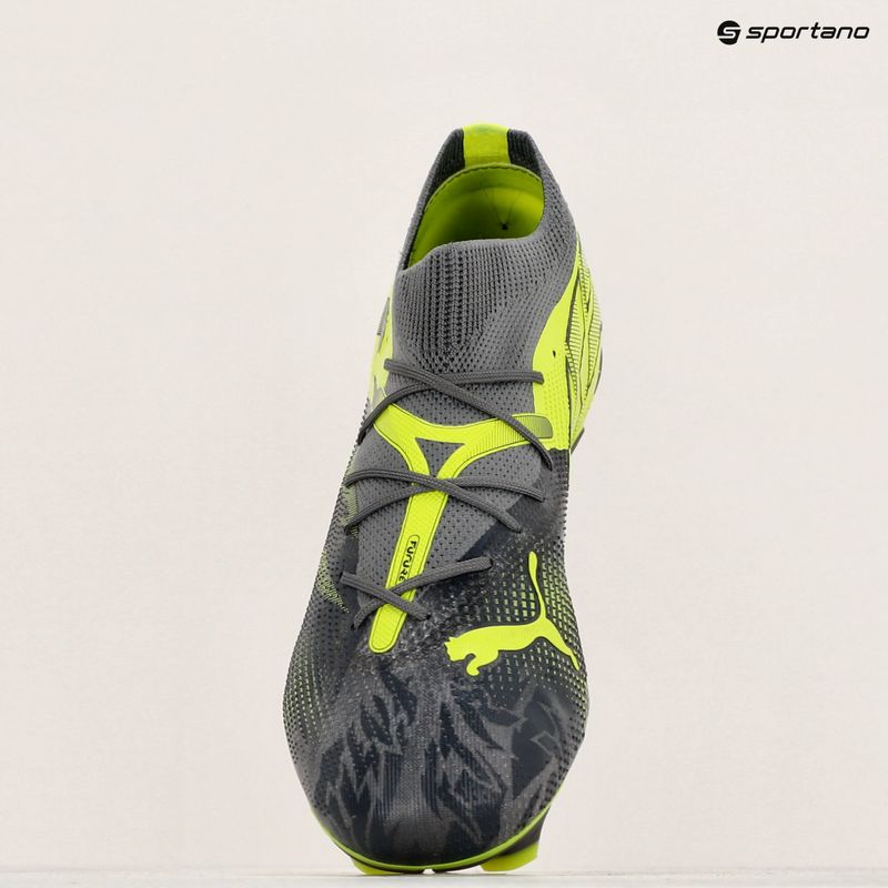 Futbalová obuv PUMA Future 7 Match Rush FG/AG strong gray/cool dark gray/electric lime 16