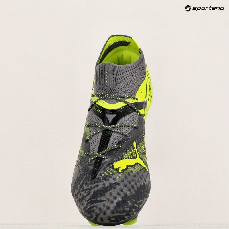 Futbalová obuv PUMA Future 7 Ultimate Rush FG/AG strong gray/cool dark gray/electric lime 9