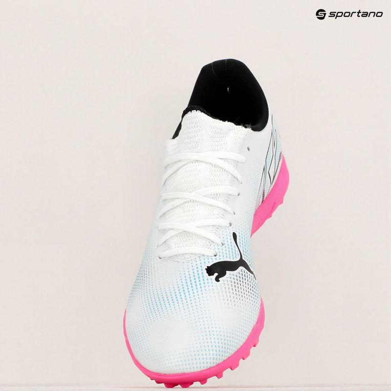 Futbalová obuv PUMA Future 7 Play TT puma white/puma black/poison pink 17
