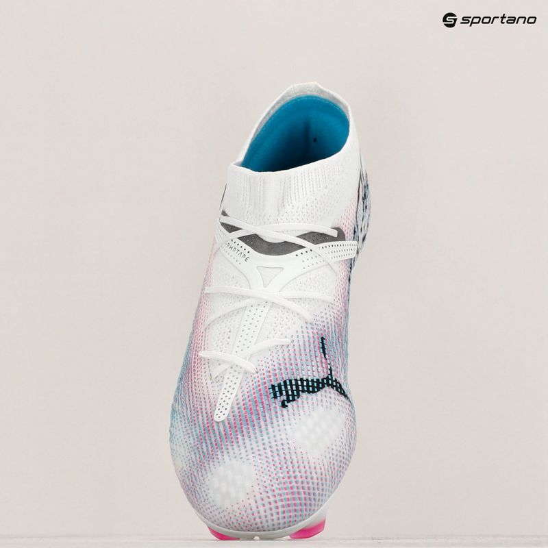 Futbalová obuv PUMA Future 7 Pro+ FG/AG puma white/puma black/poison pink 16
