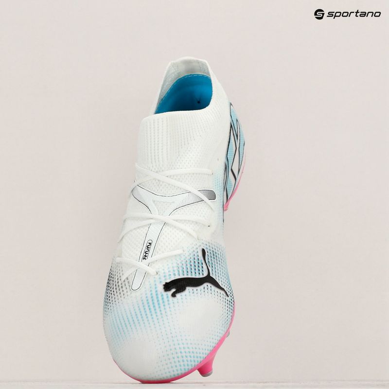 Futbalová obuv PUMA Future 7 Match MxSG puma white/puma black/poison pink 16