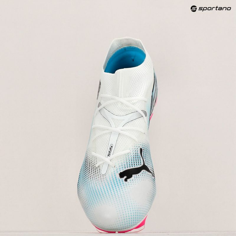 Futbalová obuv PUMA Future 7 Match FG/AG puma white/puma black/poison pink 14