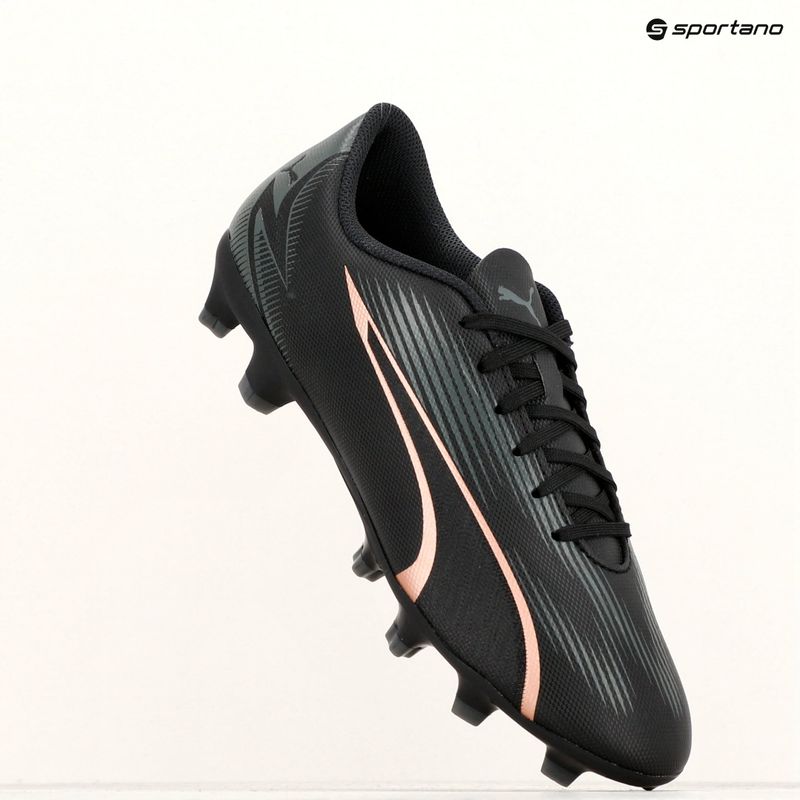 Kopačky PUMA Ultra Play FG/AG  puma black/copper rose 10