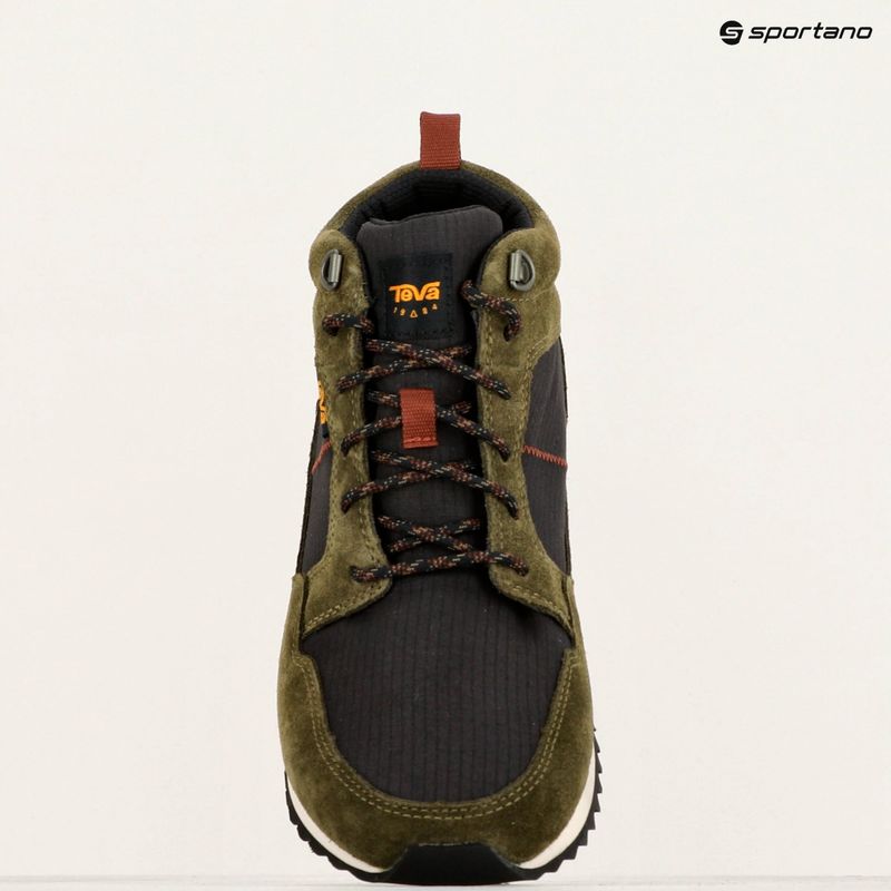 Pánska obuv Teva Highside Mid dark olive/black 9