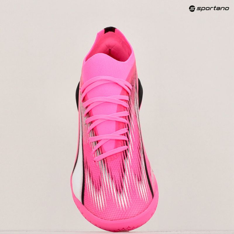 Futbalová obuv PUMA Ultra Match IT poison pink/puma white/puma black 16