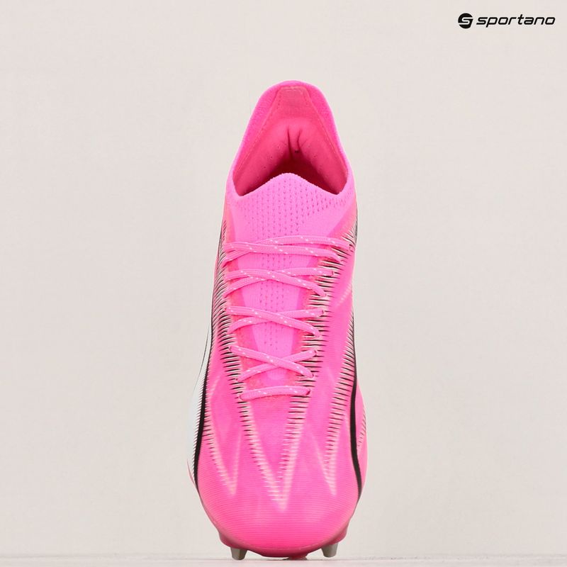 Kopačky PUMA Ultra Ultimate MxSG jedovatá ružová/puma biela/puma čierna 15