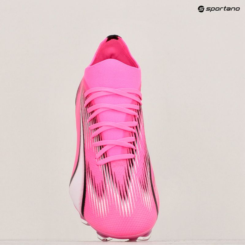 Kopačky PUMA Ultra Match FG/AG jedovatá ružová/puma biela/puma čierna 18