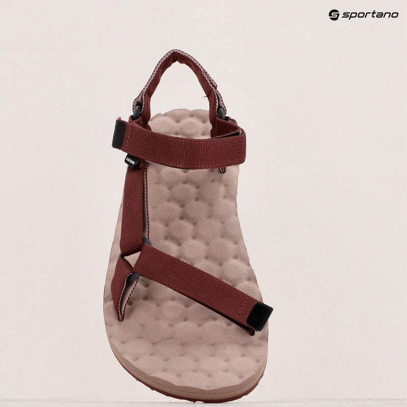Dámske sandále  Lizard Trail plain amaranth red 9