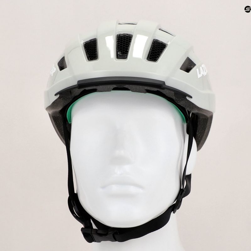 Cyklistická prilba Lazer Codax KinetiCore + net ice grey 8