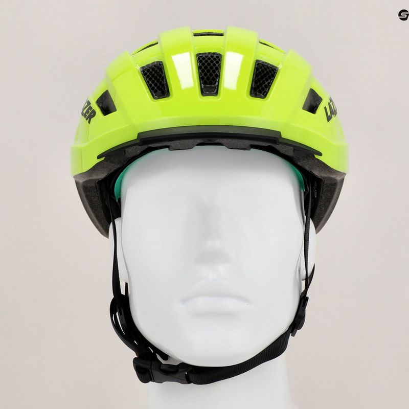 Cyklistická prilba Lazer Codax KinetiCore + net flash yellow 8