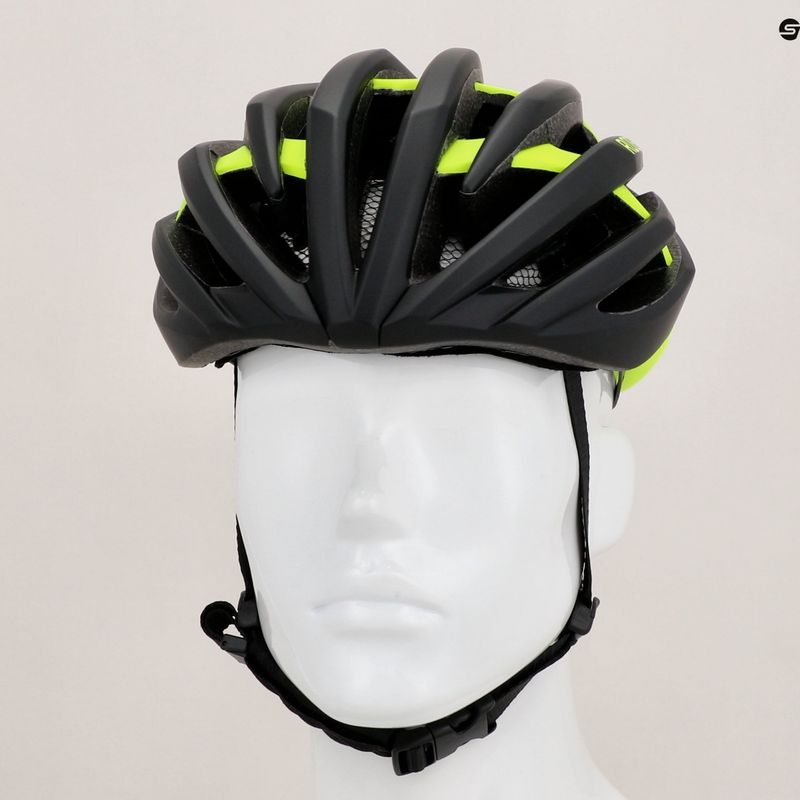 Cyklistická prilba Rogelli Tecta black/fluor 19