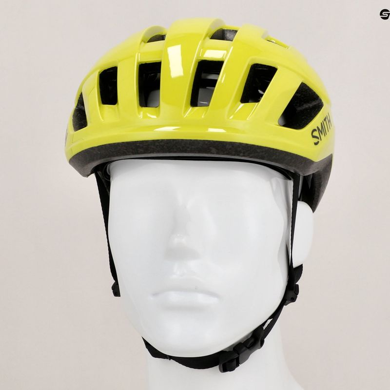 Cyklistická prilba Smith Signal MIPS neónovo žltá 8