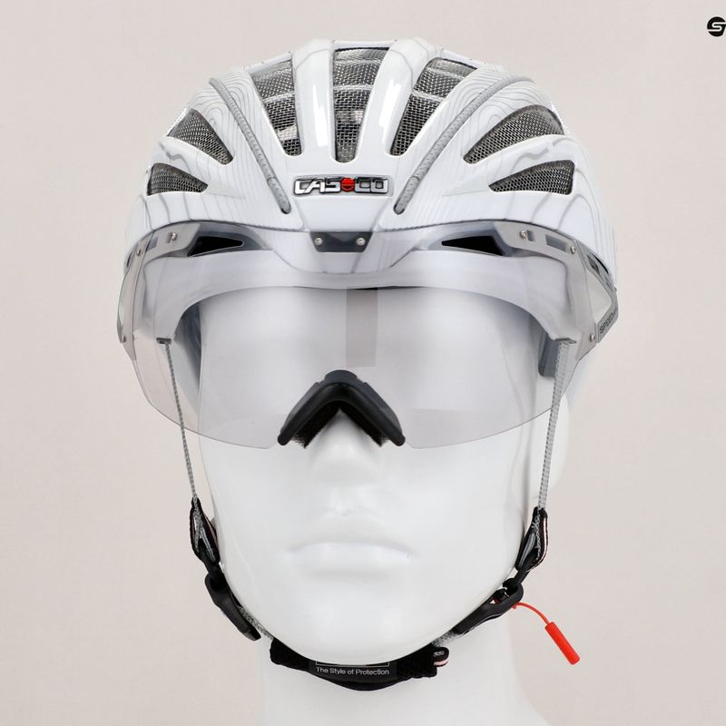 Cyklistická prilba CASCO Speedairo 2 RS pure motion white 9